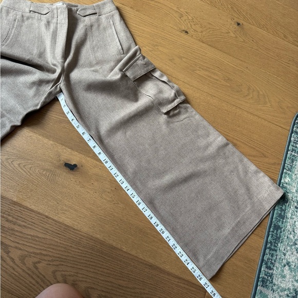 Torn By Ronny Kobo Bernee Wide Leg Linen Blend Pant - Size M - EUC - Tan - Picture 6 of 8